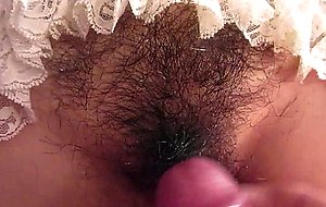 Hairy pussy cumshot: free hairy cumshot hd 