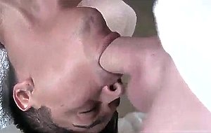 Deepthroat monster uncut cock