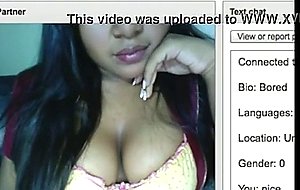 Super sweet girl on chatroulette