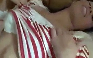 solo masturbation with honey knickers