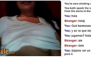 Omegle 18yo latin girl perfect tits 