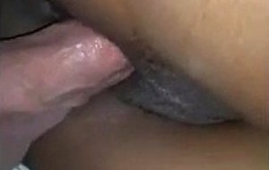 Deep inside her creamy sleeping pussy with cumshot