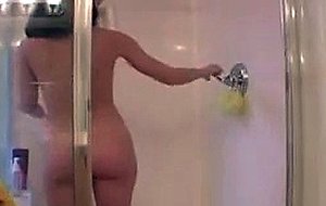 Feeling sweet in the shower