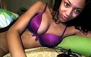 Nice ebony wet masturbating 46 