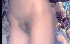 Amateur tranny finger fucking ass on webcam