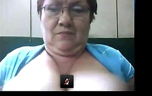 Fat granny webcam 