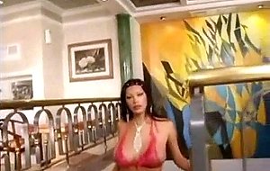 Posh busty brunette gets banged intense