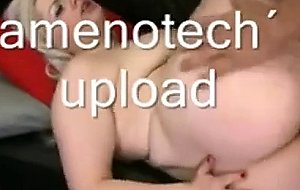 Amazing blond bbw does anal 