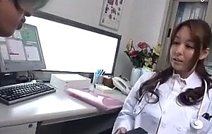 Cute japanese doctor