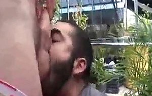 Bearded farmer gives a bj