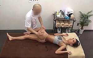 Hot Girl Groped By Masseur Japanese Oil Massage