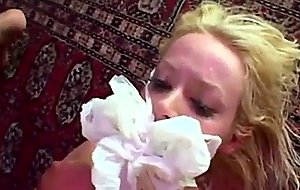 Hardcore facial cumshot for a sweet blonde